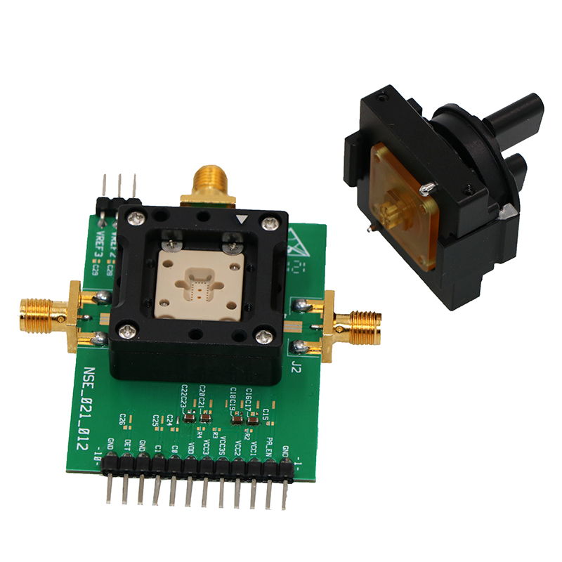 定制LGA24-0.5（3×5）双扣旋钮手自一体测试座