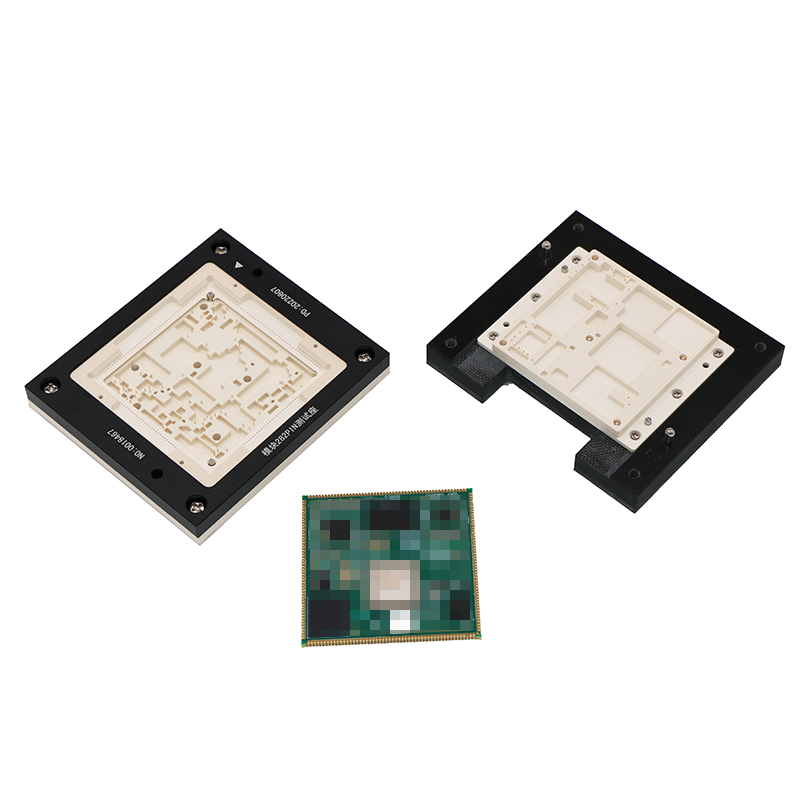 定制PCB集成模块208pin+49pin+25pin-0.9mm_50×50mm测试座