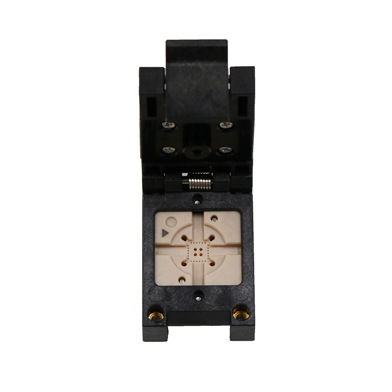 射频类放大器CQFN24pin芯片探针老化座socket
