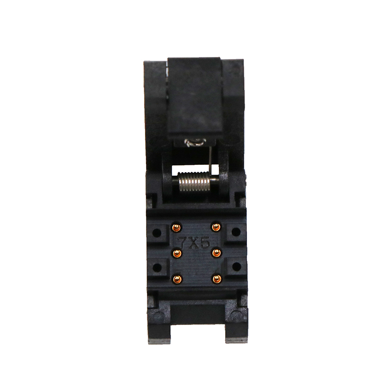 7050-6pin晶振测试座socket
