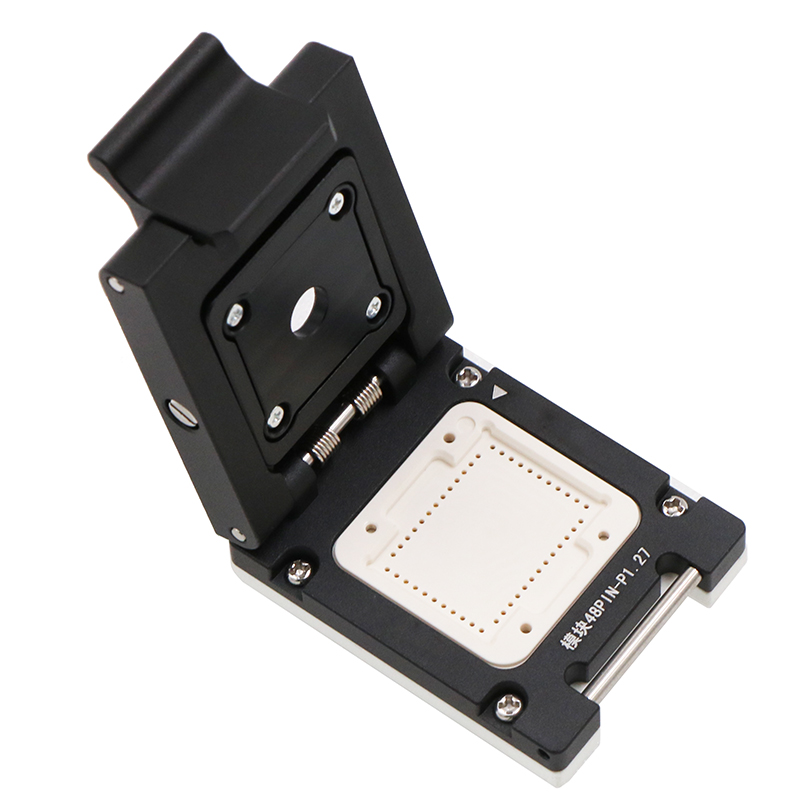 模块48PIN测试座socket—IC模块测试夹具