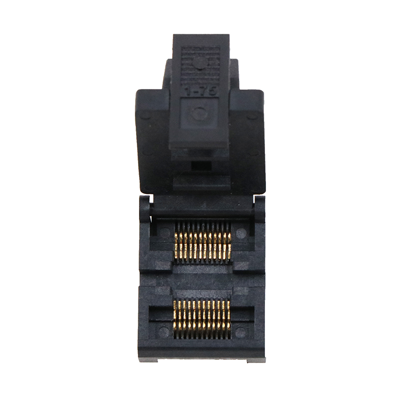 TSSOP24pin芯片老化座socket—tssop芯片测试夹具