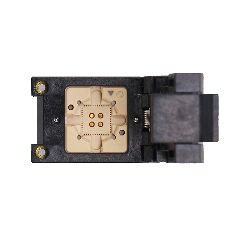 QFN封装48pin芯片老化座socket—qfn芯片老炼夹具