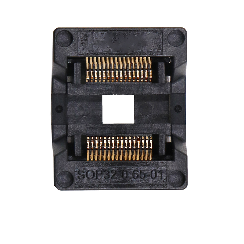 SOP32pin芯片测试座socket—sop芯片测试夹具