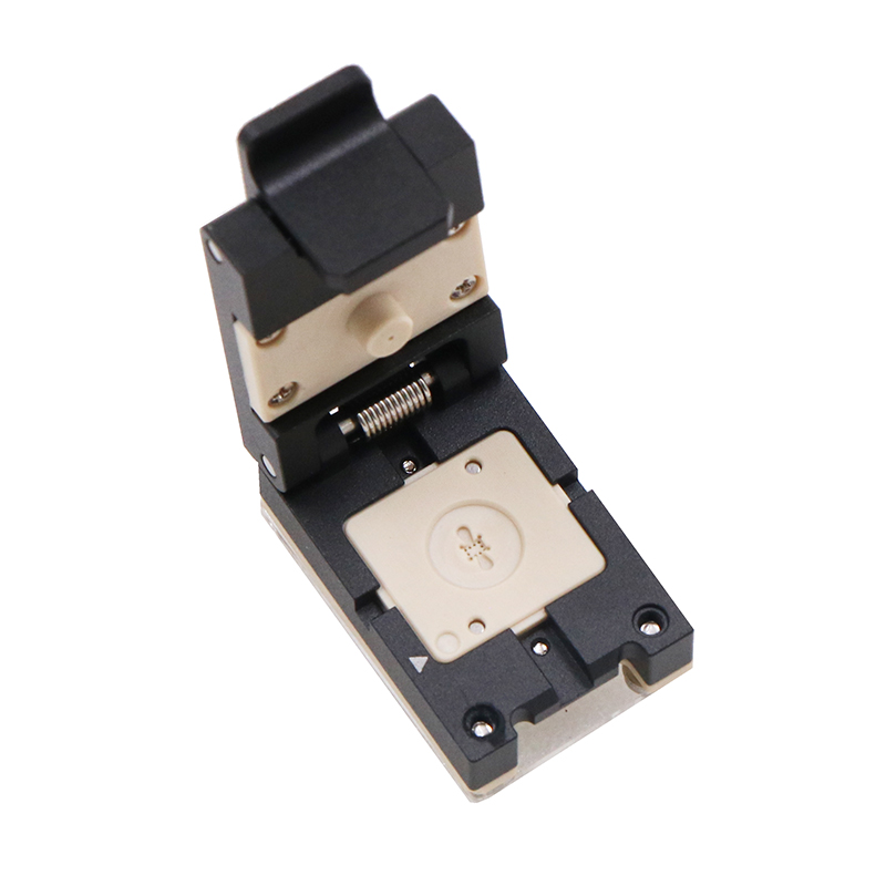 DFN10pin芯片测试座socket—DFN芯片测试夹具