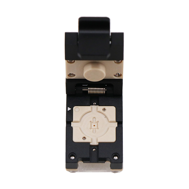 QFN20pin芯片测试座socket—QFN芯片测试夹具
