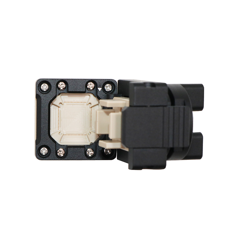 QFP64pin芯片测试座socket—qfp芯片测试夹具