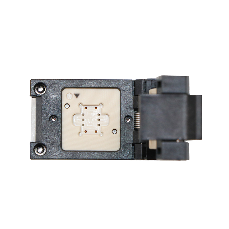 LCC10pin芯片测试座socket—LCC模块测试夹具
