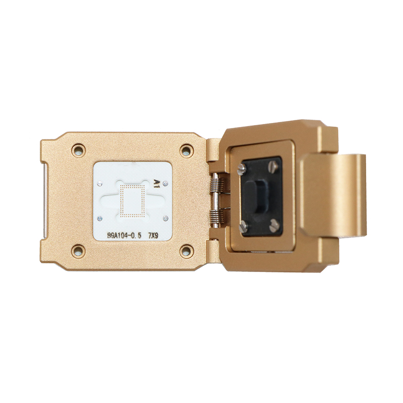 BGA104pin芯片测试座socket—BGA芯片测试夹具厂家