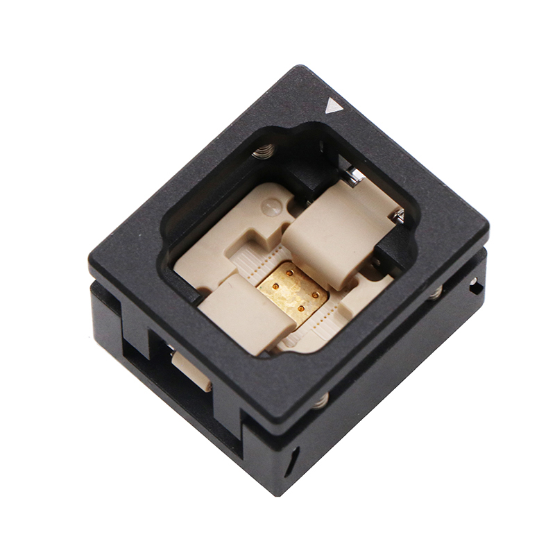 QFN64pin芯片测试座socket—qfn芯片测试夹具