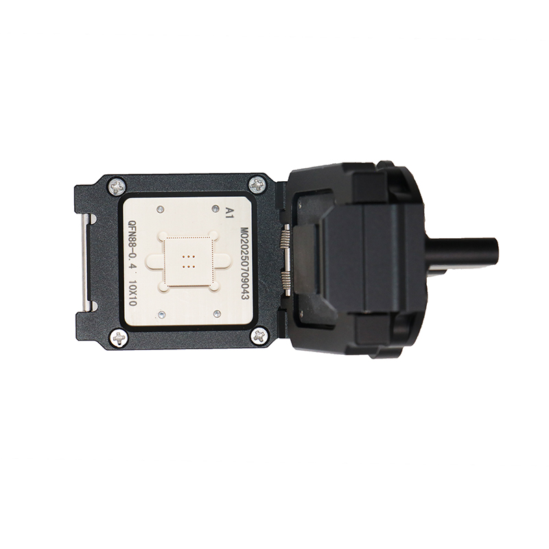 QFN88pin芯片老化测试座socket-qfn芯片老练夹具