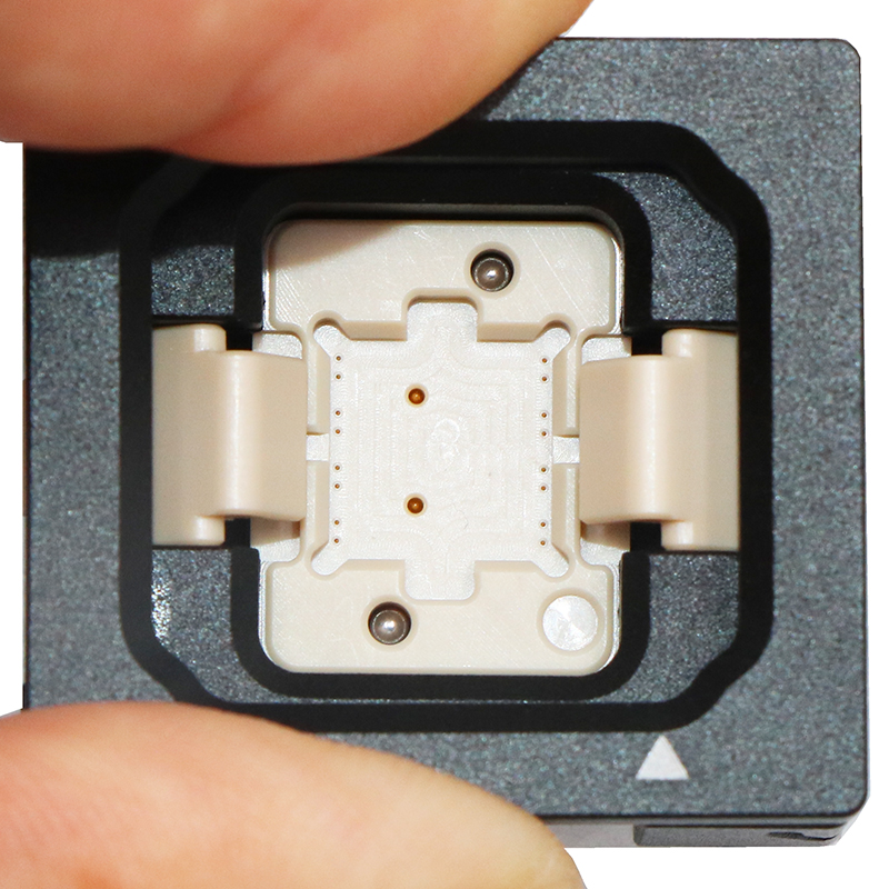 DFN8pin芯片开尔文测试座socket—DFN器件测试夹具