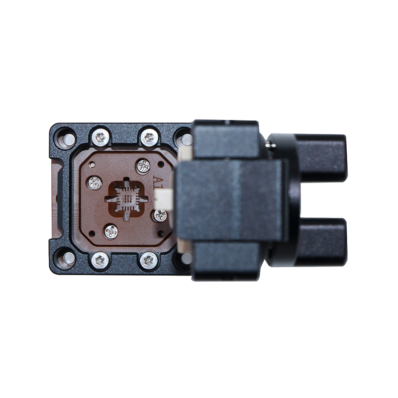 定制QFN20-0.5开尔文测试座-QFN芯片测试socket