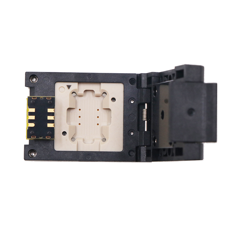 定制晶振6PIN-2.54测试座-晶振芯片测试socket