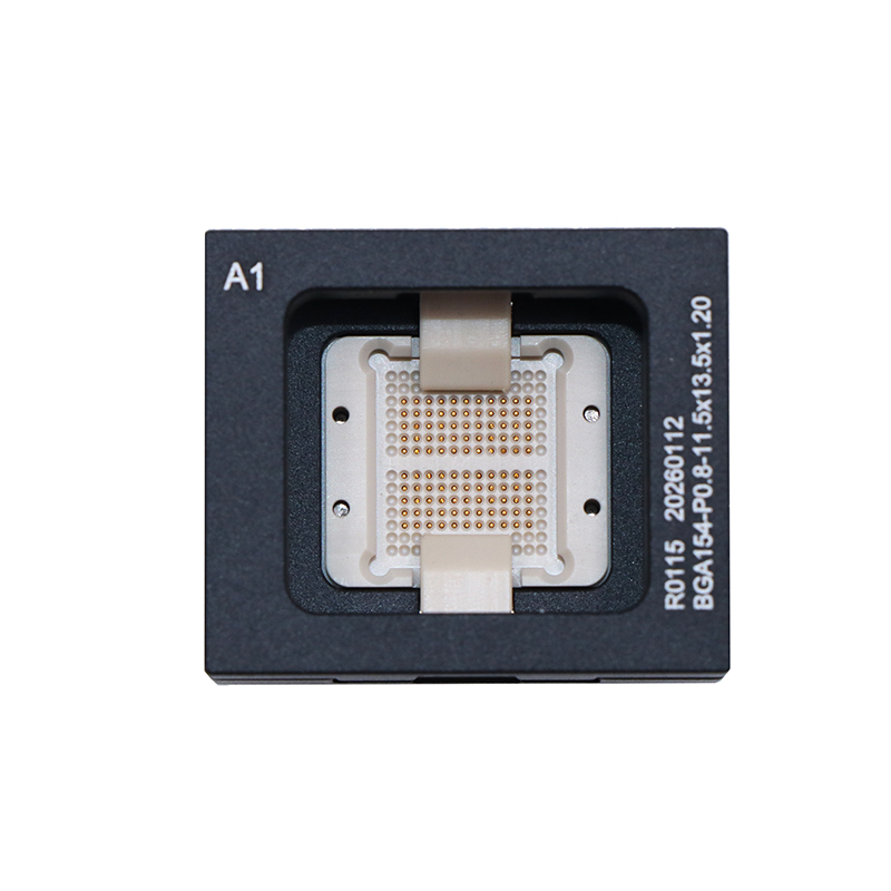 定制BGA154-0.8芯片测试座-BGA芯片测试socket
