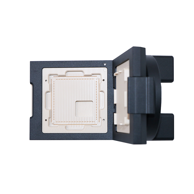 定制256pin-1.0 mm邮票孔模块测试座-邮票孔模块测试socket试座