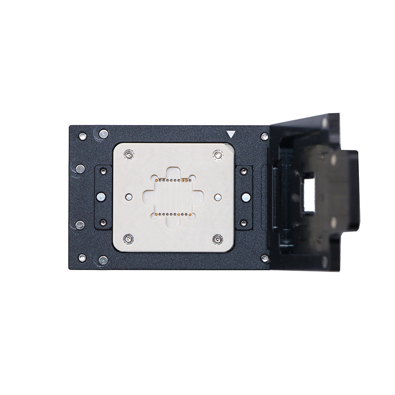 定制DFN20（下4PIN）-0.8mm光模块芯片测试座-DFN20芯片测试socket