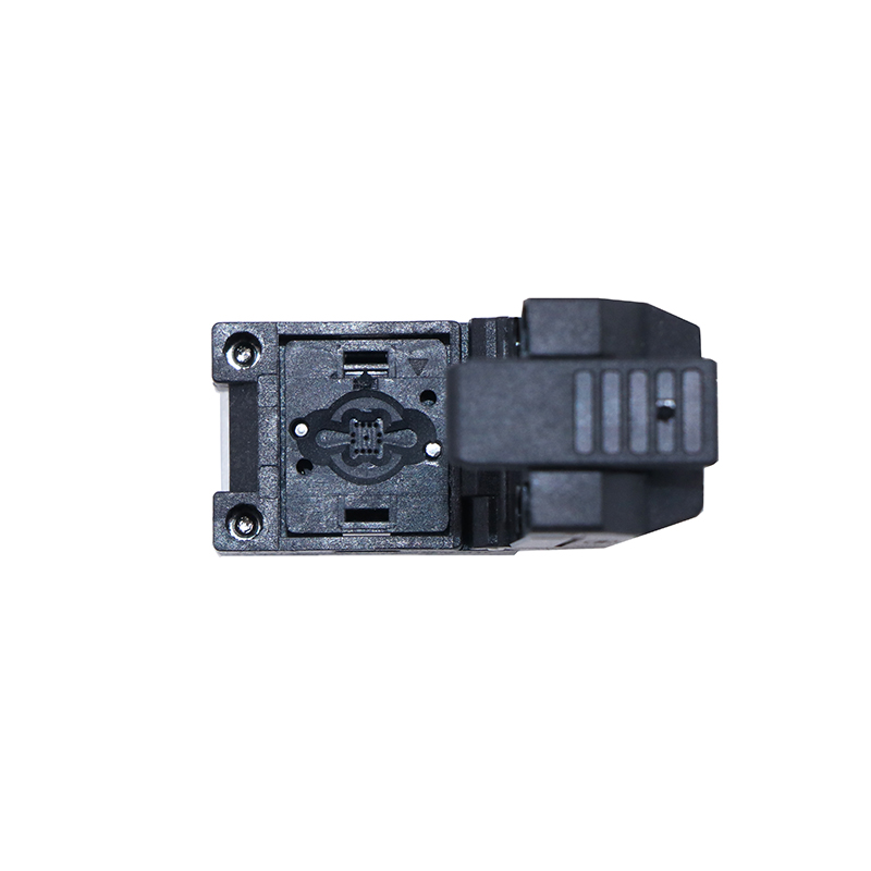 定制QFN12-0.4mm芯片测试座-QFN芯片hast老化socket