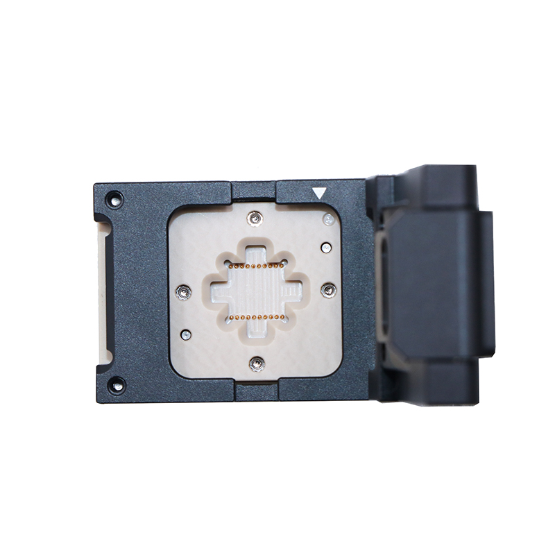 定制QFN20-0.8mm芯片测试座-QFN芯片测试socket