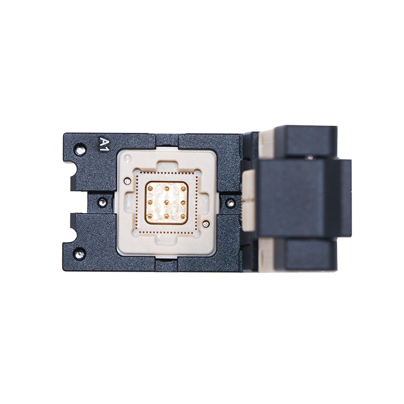 定制QFN64-0.5mm芯片测试座-QFN芯片测试socket