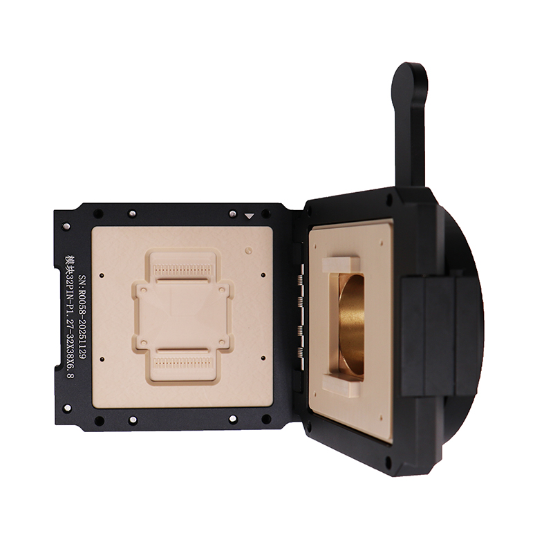 定制32pin-1.27mm模块测试座-模块芯片测试socket