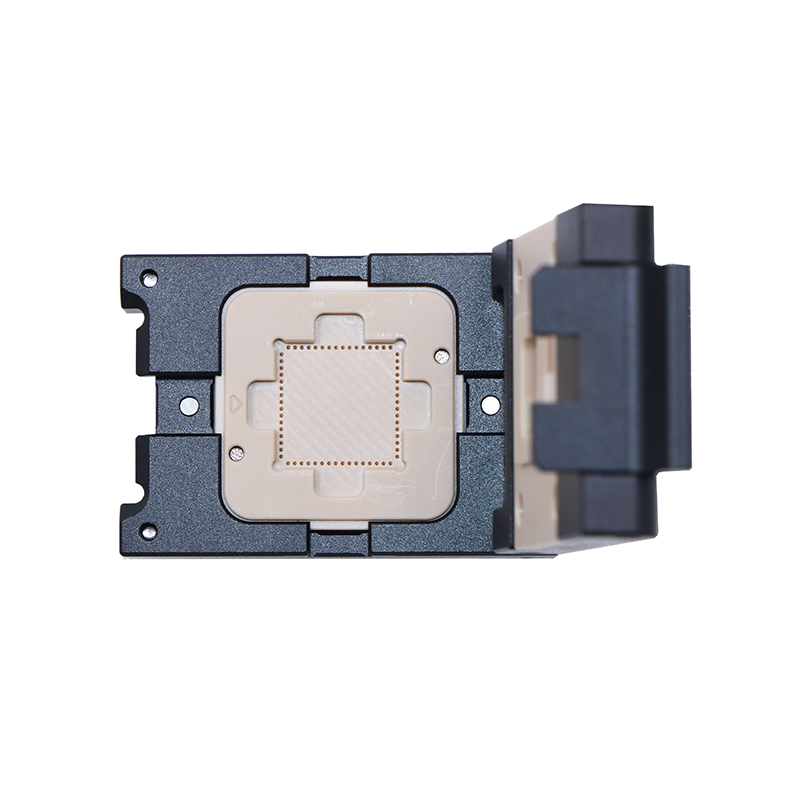 定制LCC64pin-0.7mm芯片测试座-LCC芯片测试socket