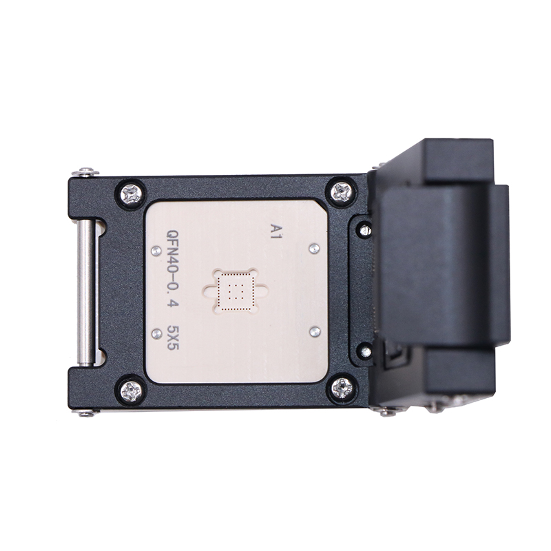 定制QFN40pin-0.4mm芯片测试座-QFN芯片测试socket