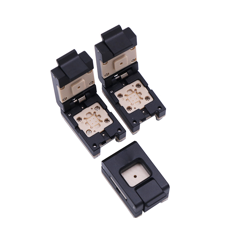 定制QFN28pin-0.8mm芯片测试座-QFN芯片测试socket