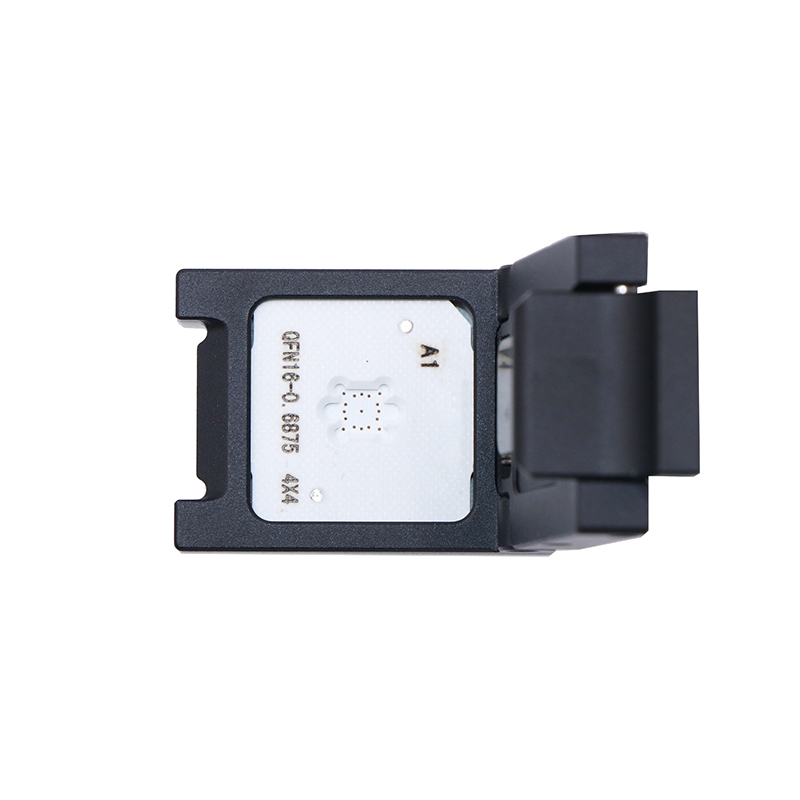 定制QFN16-0.6875mm芯片测试座-QFN芯片测试socket