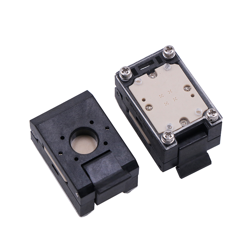 定制DFN4-0.65 mm一拖四工位芯片测试座-DFN芯片测试socket