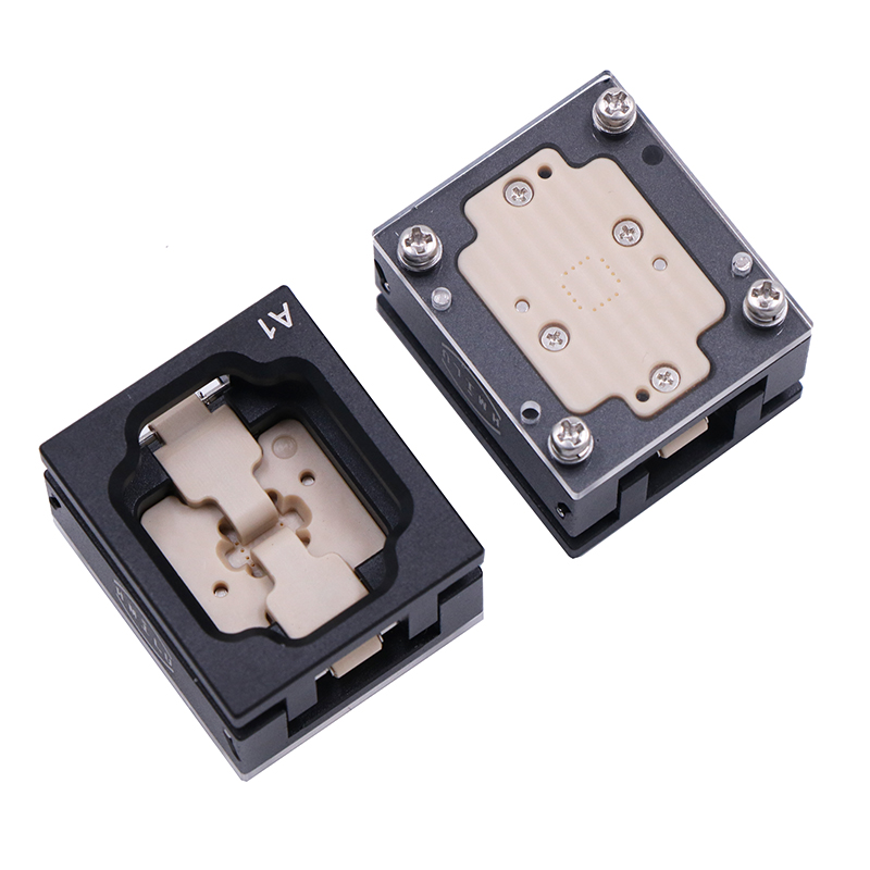 定制QFN16pin-0.8mm芯片测试座-QFN芯片测试socket