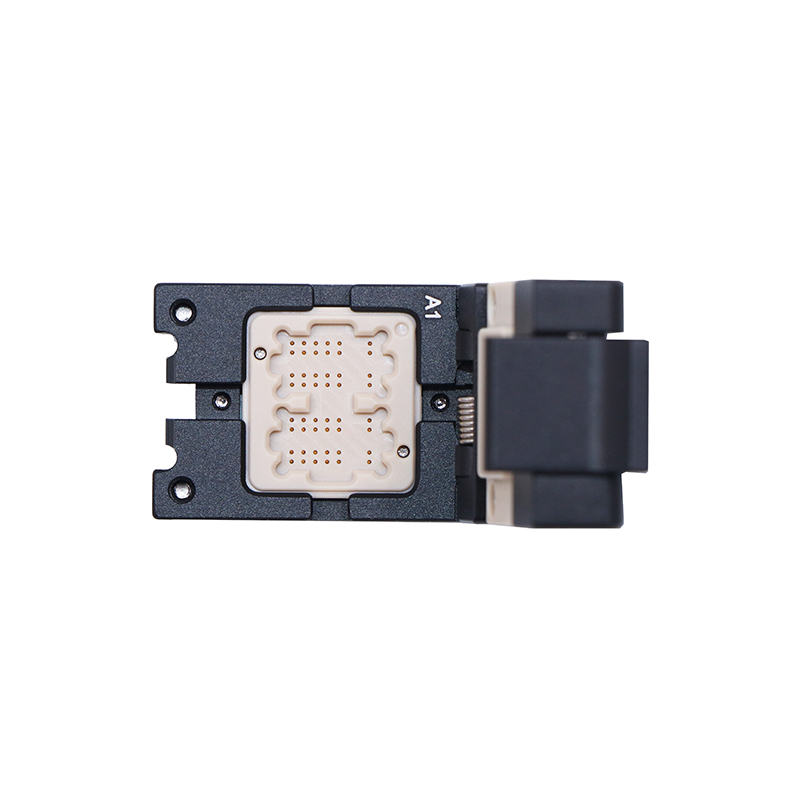 定制DFN4pin-1.27mm芯片测试座-DFN芯片测试socket