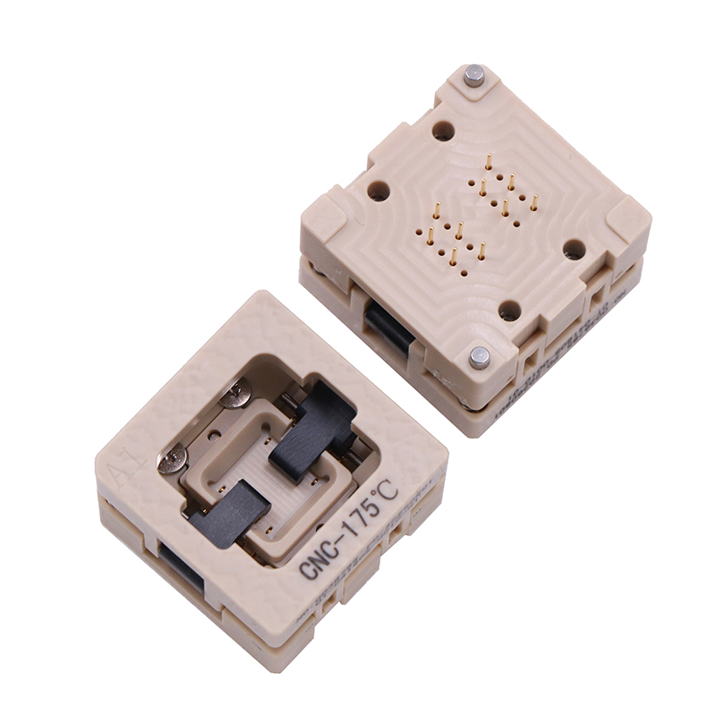 定制DFN10pin-1.6mm芯片测试座-DFN芯片测试socket