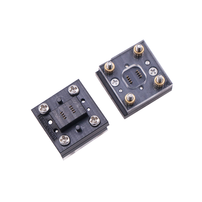 定制DFN8pin-0.65mm芯片测试座-DFN芯片测试socket