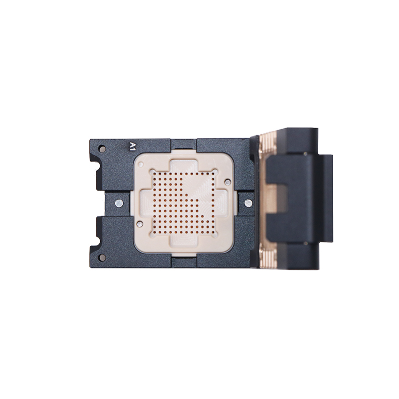 定制LGA118pin-1.27mm芯片老化座-LGA芯片测试socket