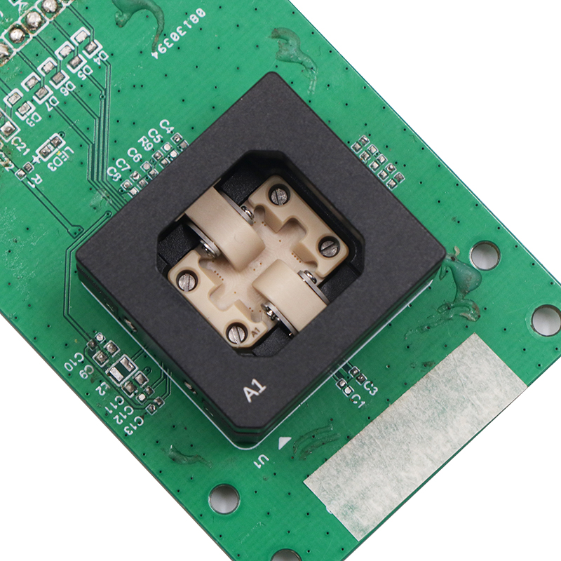 定制QFN68pin-0.4mm芯片烧录座-QFN芯片自动化测试机台烧录socket