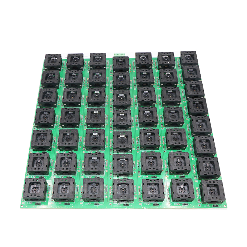 定制QFN40pin50工位HTOL老化板-QFN芯片老化socket老化板