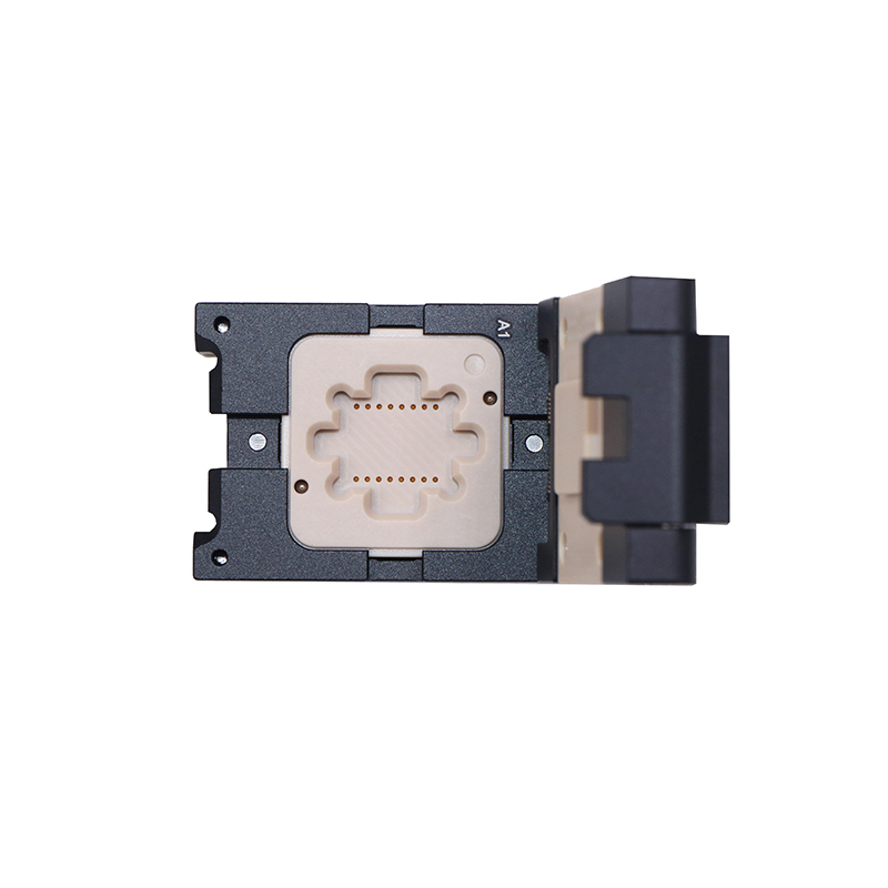 定制DFN16pin-1.27mm芯片测试座-DFN芯片测试socket