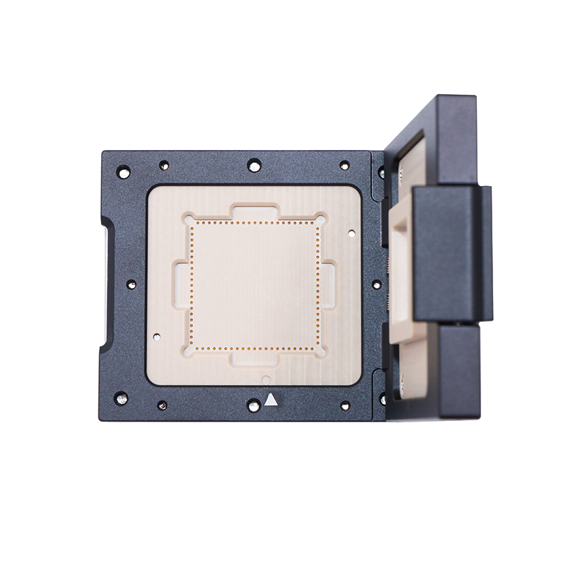 定制LCC84pin-1.27mm芯片测试座-LCC芯片测试socket