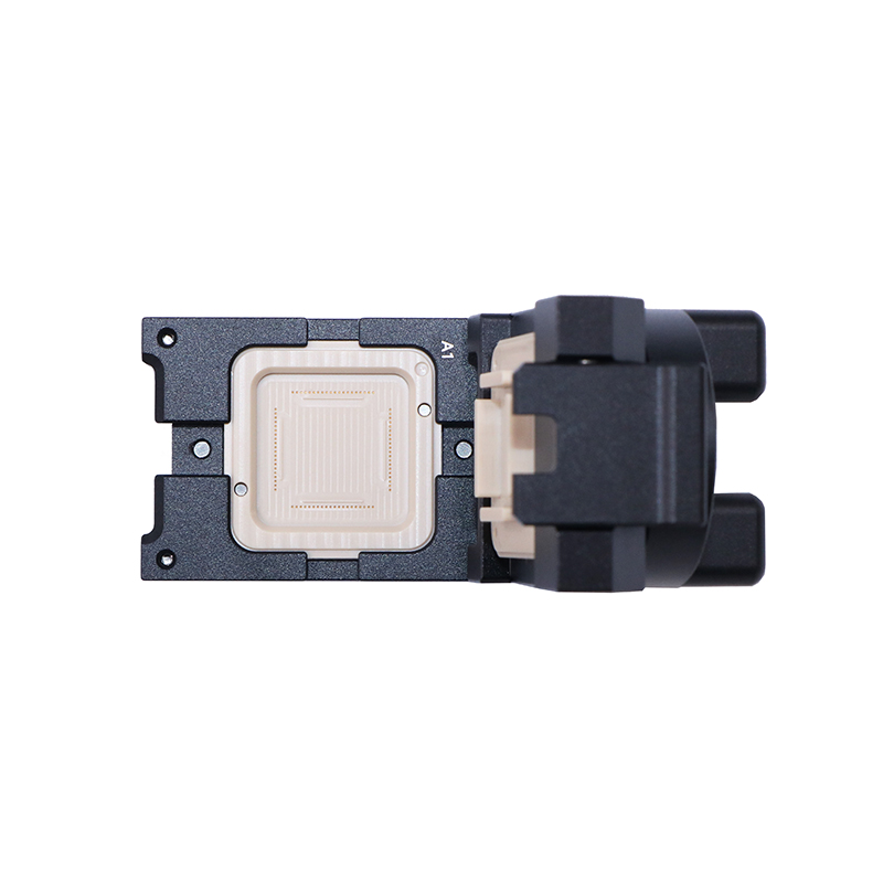定制LQFP80pin-0.4mm芯片测试座-LQFP芯片测试socket